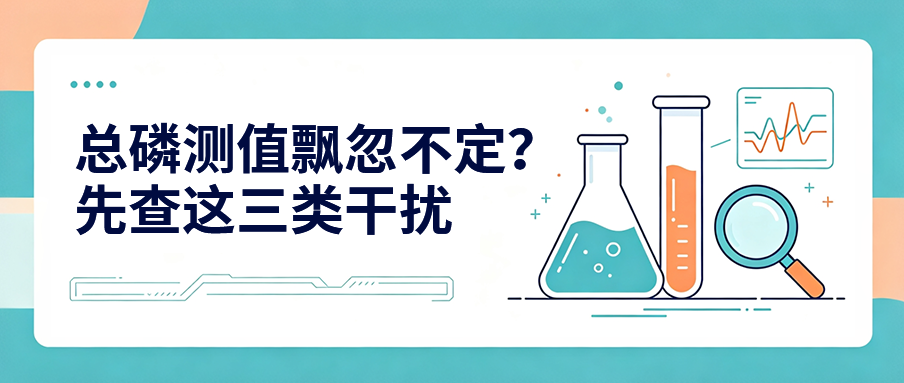 总磷测值飘忽不定？先查这三类干扰——附总磷测定仪选型